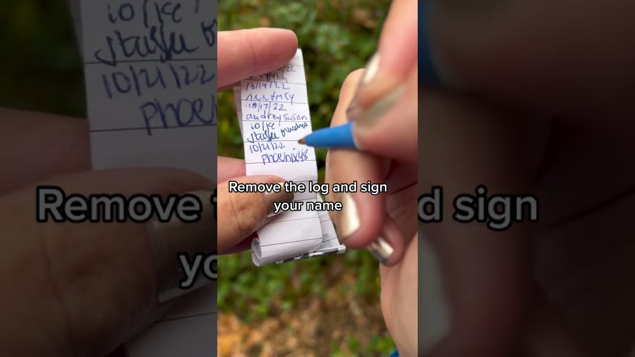  LEARN What To Do After You Find The Cache Geocachingcom Geocache Geocaching