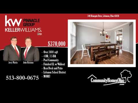 340 Briargate Dr, Lebanon, OH home video tour