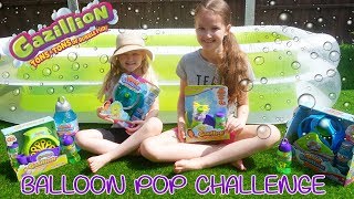 GAZILLION BUBBLES | Balloon Pop Challenge