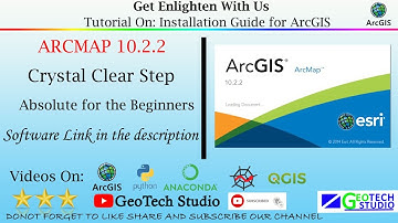 Installation of ArcGIS  || ArcMap 10.2.2 || Absolute for the beginners || @GeoTech Studio