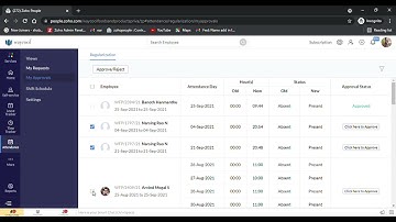 How to approve the regularisation request