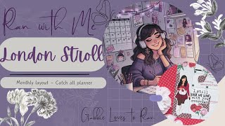 London Stroll | February Monthly | Plan with me