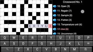 Crosswords Android App