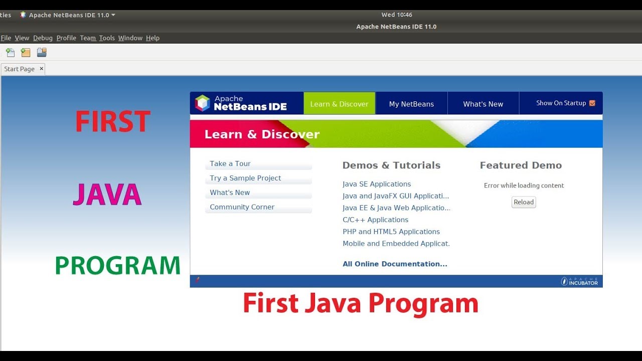 Java First Simple Program - YouTube