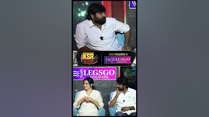 "KS Ravikumar-அ விட பெரிய ரவுடியா நீ "..'  🤣 Vijay Sethupathi Funny Replies 🥰 Viduthalai 2