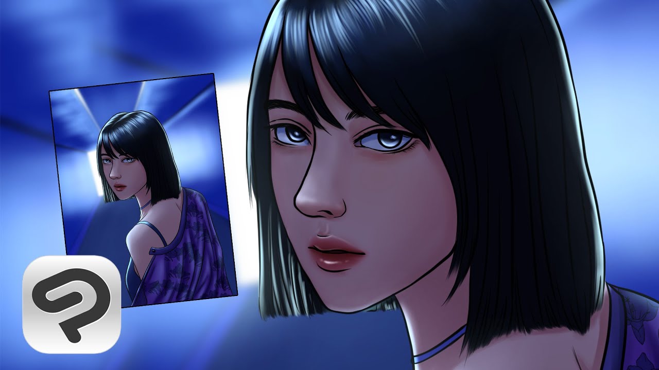 DIGITAL PAINTING 03 | SPEEDPAINT USING CLIP STUDIO PAINT - YouTube