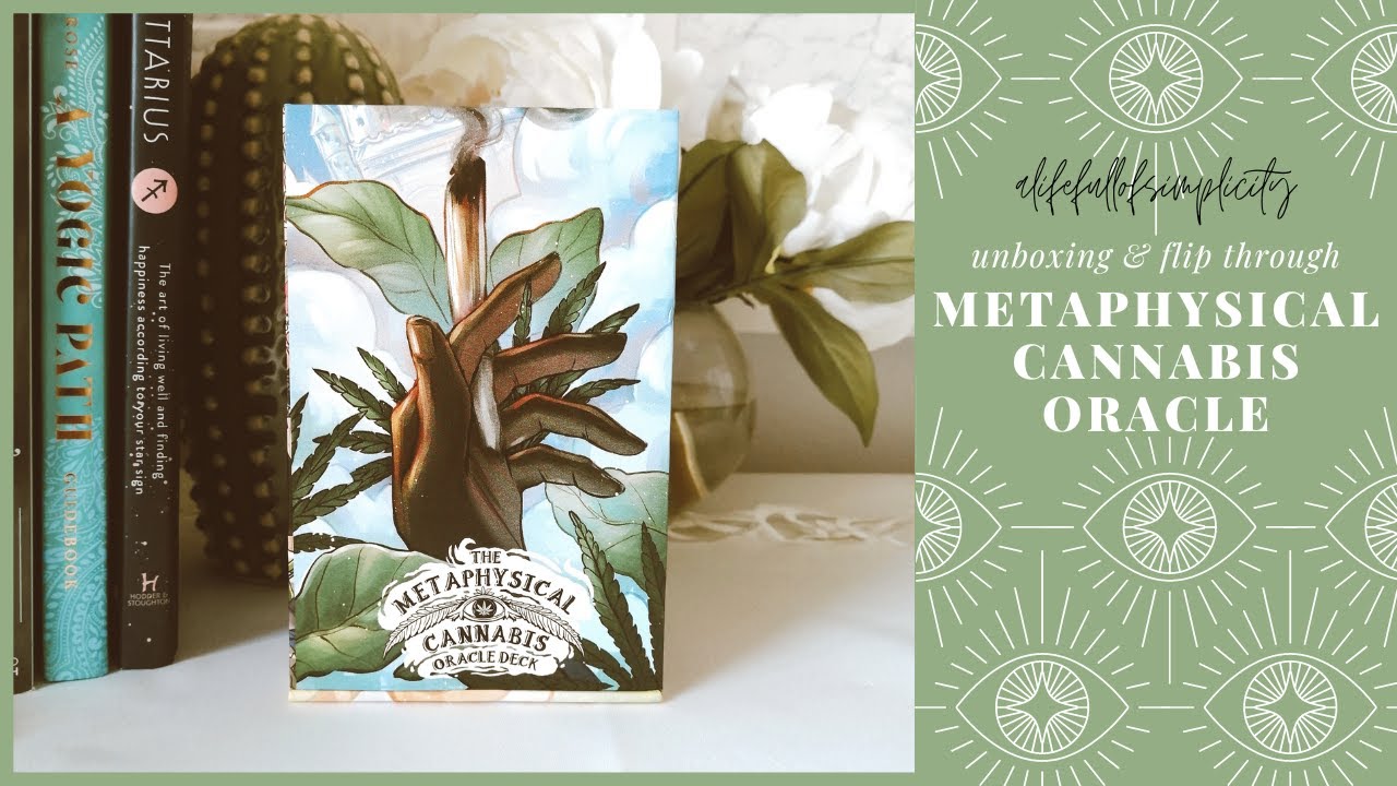 Metaphysical Cannabis Oracle | Unboxing & Flip-through #gifted