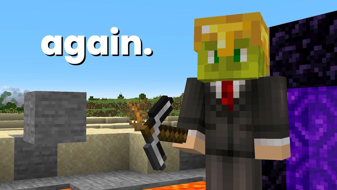 I beat minecraft kind of fast again (RSG PB) - YouTube
