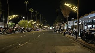 🔴 Live at Festival of Lights Parade Down Town Palm Springs California