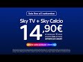 Il calcio riparte con un'offerta da urlo