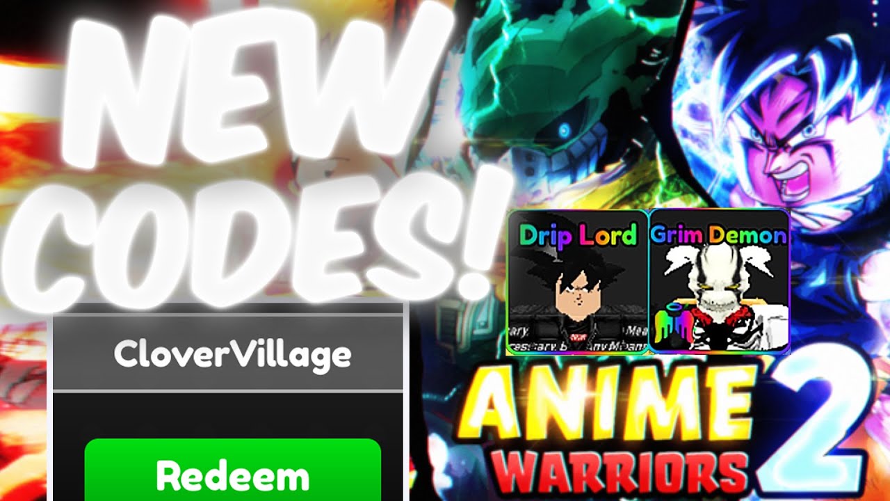 All Codes For Anime Warriors Simulator