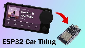 Remaking the Spotify Car Thing on an ESP32