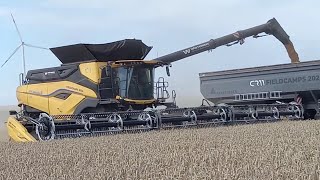 : Landwirtschaft in MV 2024.New Holland CR11,John deere,Case,Fendt,Claas,Horsch,Agrometer SRS 1500