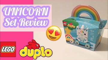 Lego Duplo Unicorn Set Review (because I said everything & anything Lego)