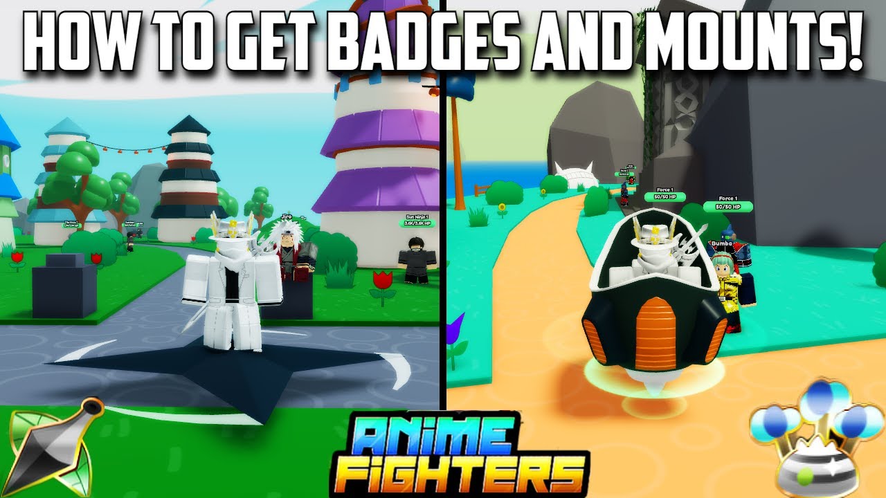 New Code! How to Get Mounts and Badges in Anime Fighters Simulator! (  Roblox ) 