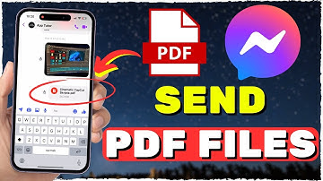 How To Send PDF File In Facebook Messenger (2025)