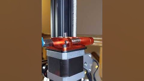 Ender 3 Z axis squeaking