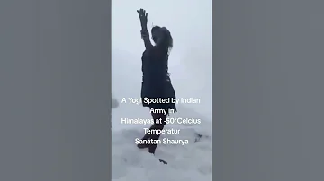 A Yogi Spotted By Indian Army In Himalayas At 50 Degree Celcius Temp Blinks Prominence 53 