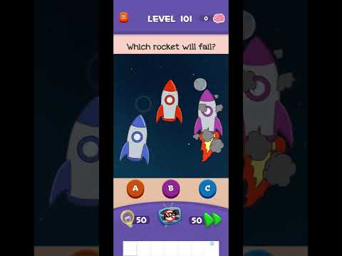 Braindom 3: Smart, Brain Games Level 101 Walkthrough Solution