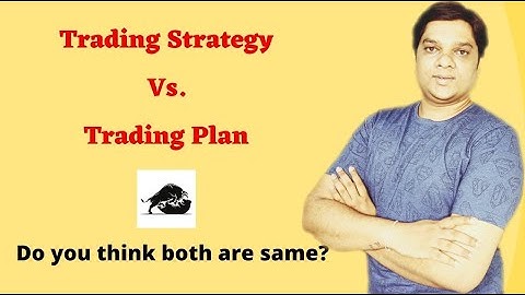 Trading Strategy Vs. Trading Plan explained by Mr. Yagnesh Patel l Basics of Stock Market