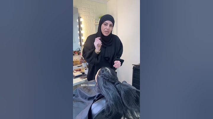 لما الزبونة المتأخرة تيجي مستعجلي تعالوا شوفوا مين اللي طار راسها بالآخر 😂💄#مكياج #صالون_عرين#تريند