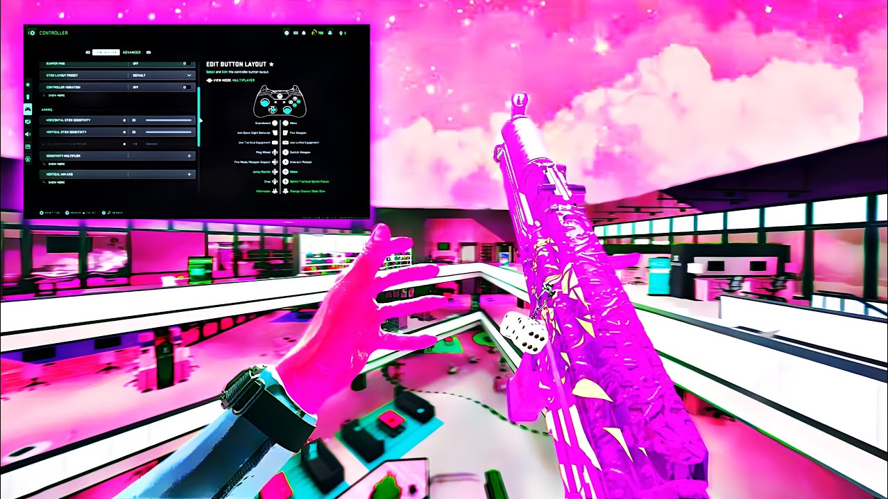 *NEW* BEST Controller SETTINGS For MOVEMENT + AIMBOT In Warzone - YouTube