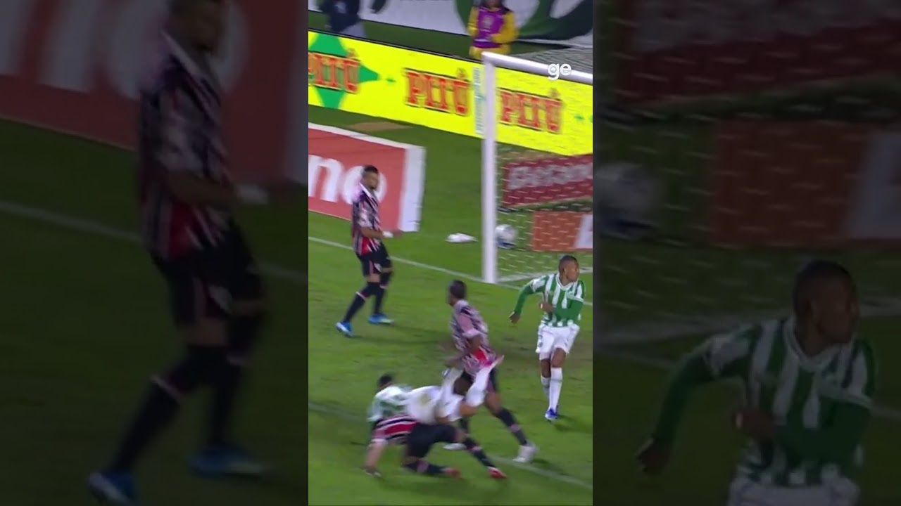 ENZO QUERIA FALTA NO LANCE DO SEGUNDO GOL DO JUVENTUDE | #shorts | ge.globo