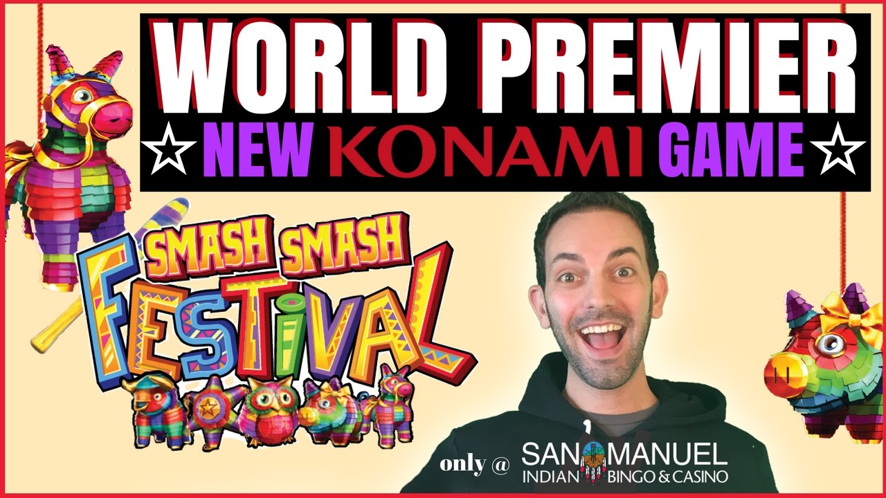 hand pays bas france 🌎 WORLD PREMIER ✦ NEW GAME - Konami's Smash Smash Festival ✦ San Manuel in Southern California