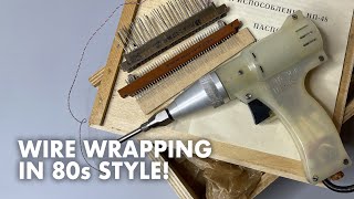 We've got a vintage WIRE WRAPPING tool and it is AMAZING!