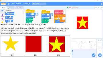 SCRATCH:TIN HỌC TRẺ/Hướng dẫn giải đề thi Tin Học Trẻ huyện Con Cuông 2023 (Buổi 48)