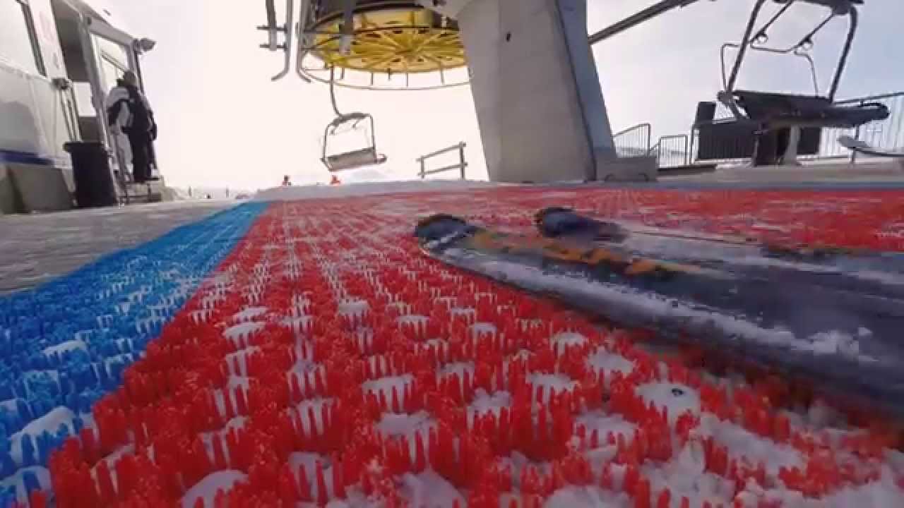 Neveplast surface for loading and unloading lift areas regular