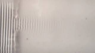 Diffraction Through Wide Gap - Ripple Tank