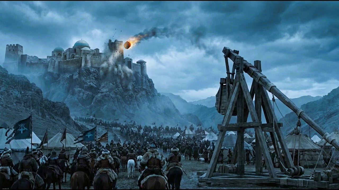 Konec asasínů: Jak byl Alamut ZLOMEN mongolskými obléhacími stroji