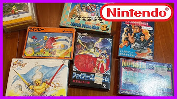 Opening 16 complete in box Famicom games - including the rarest game for the Japanese NES