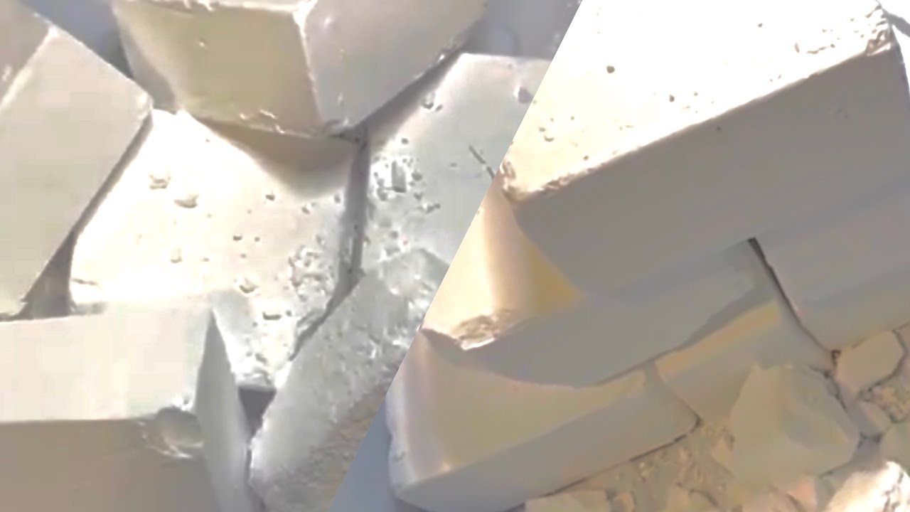 70 + Soft Glowing Gym Chalk | Pearly White | Amazing Satisfying | Fluffy Chalk @luxi.paradise.fashion