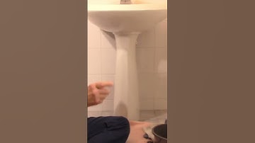 Replace that pedestal sink with a new vanity #plumbing #diy #bathroom #plumber #letsfixit