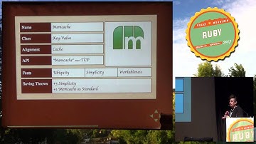 Rocky Mountain Ruby 2013 An ode to 17 databases in 29 minutes by Toby Hede