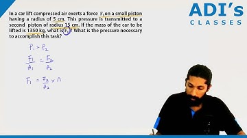 Problem 1 | Mechanical Properties of Fluids | Physics Class 11 | CBSE and PUC - ADIs Classes |