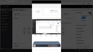 DS-3E1318P-EI 16-Port Switch Camera Setup