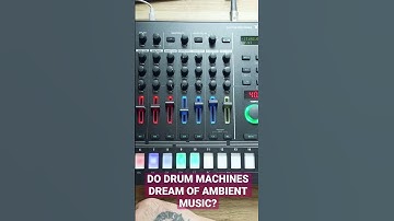 Thumbnail of Do Drum Machines dream of ambient music?