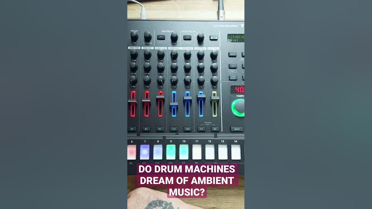 Do Drum Machines dream of ambient music?