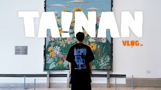 【VLOG】Slow Days in Tainan｜New-Old Architecture, Books, Bites \& the Beach