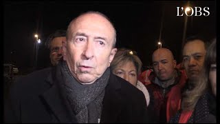 Gérard Collomb à Calais : le niveau de violence atteint est 