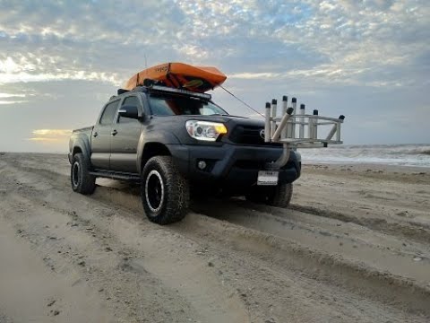 Surf fishing setup for your truck 