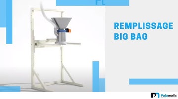Remplissage big bag  FlowMatic® 01 - Conception 3D et réelle | Palamatic Process