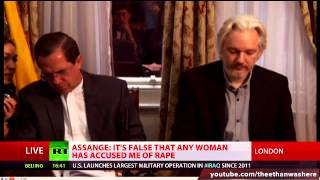 Julian Assange: I will leave Ecuadorian Embassy soon (FULL SPEECH) (Improved Audio)