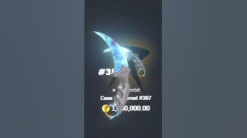 Juicy pulls 1 MILLION $ Karambit blue GEM 💎 #csgo #gambling