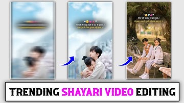 Instagram New Trending Shayari Video Editing In Alight Motion | New Viral Shayari Video Editing