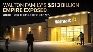 Famous Walton Family’s $513 Billion Empire Exposed – Walmart Secrets & World’s Richest Dynasty in 2025 Net Worth