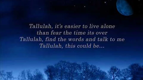 Sonata Arctica - Tallulah (Lyrics)